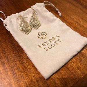 Gold Kendra Scott Earrings